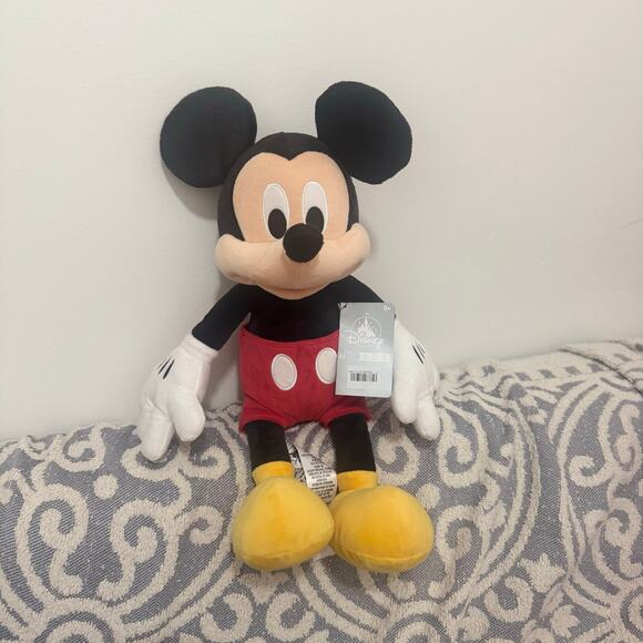 Large 21.25 inch Mickey Mouse Plush NWT jumbo plushy Disney stuffed animal - Picture 5 of 9
